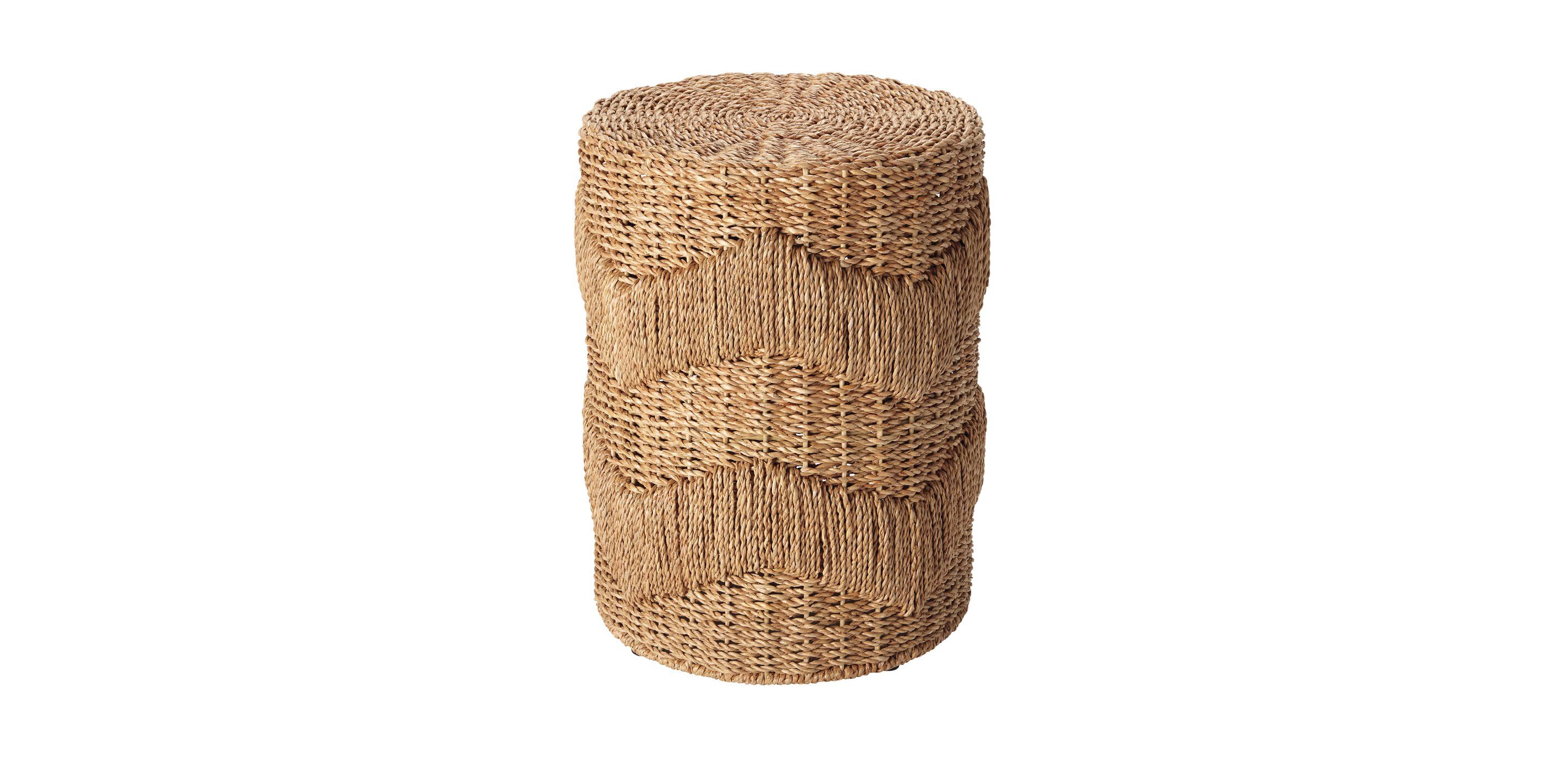 Hannah Woven Seagrass Accent Table_2