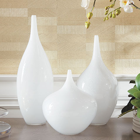 White Glass Goddess Vases Product Tile Hover Image 432060