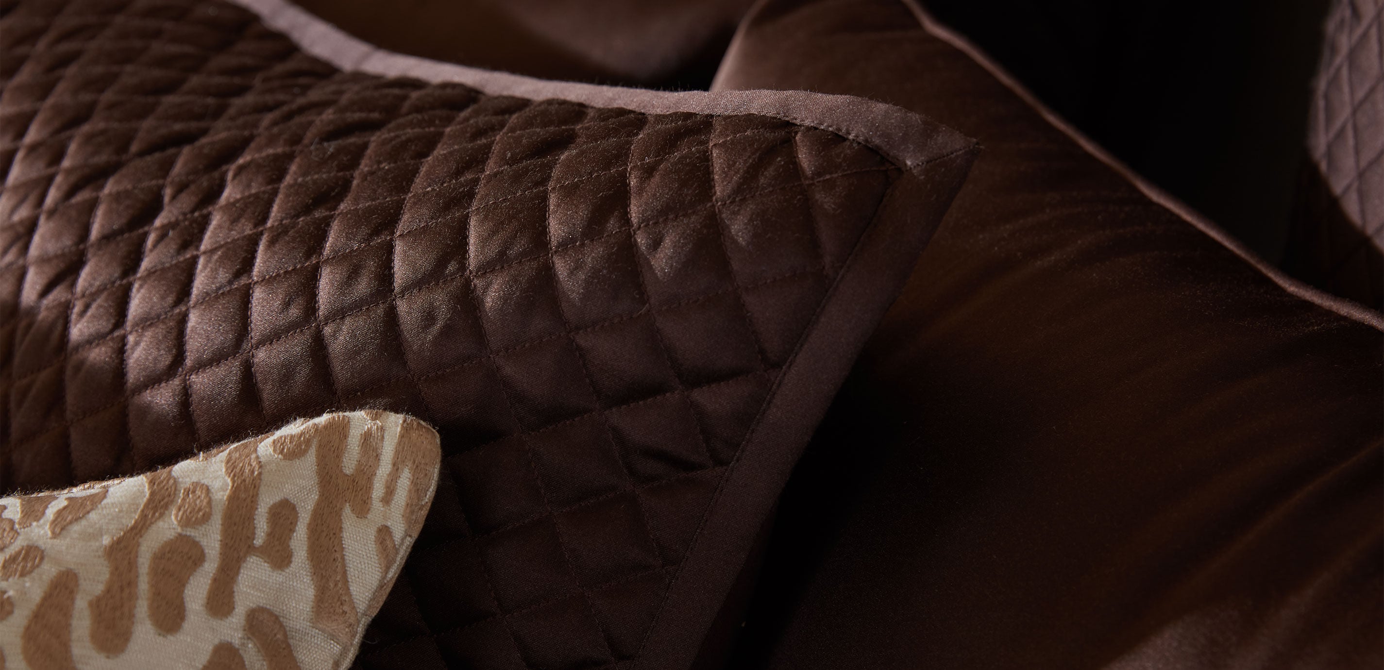 Salena Quilted Coverlet and Shams Set, Espresso_5