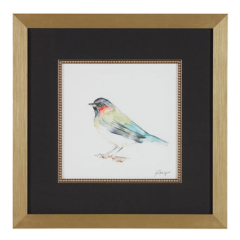 Watercolor Songbird II image