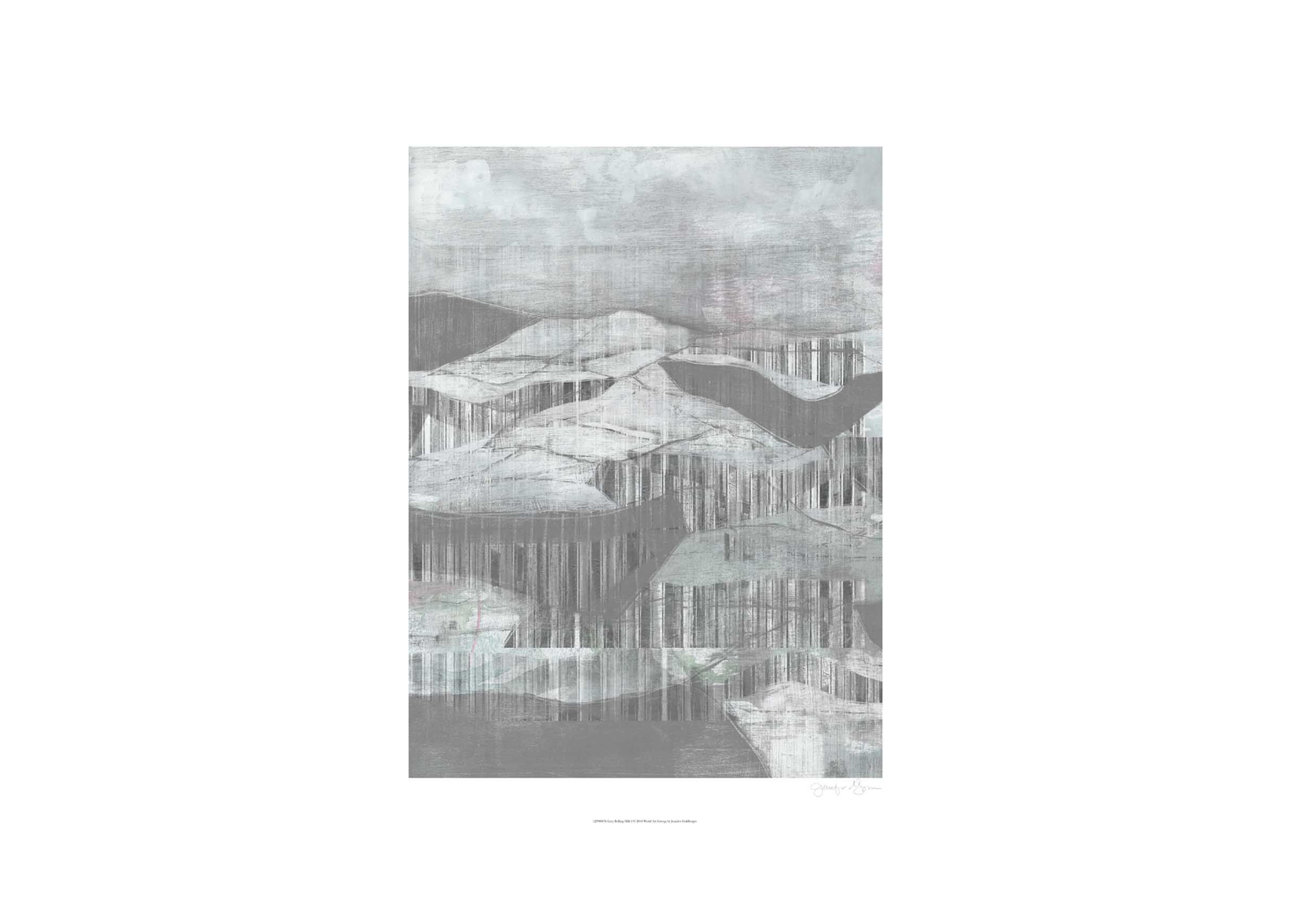 Grey Rolling Hills I