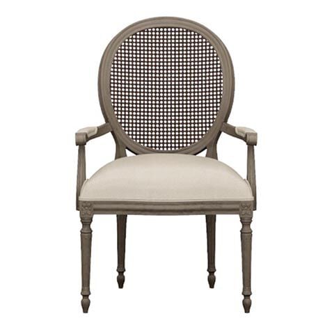 Chrystiane Leather Arm Chair image