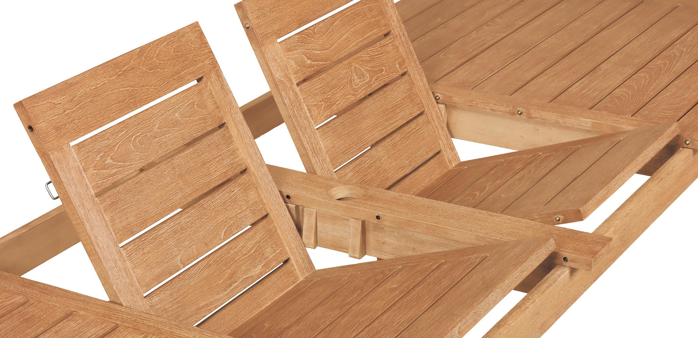 Bridgewater Cove Teak Extension Dining Table_4