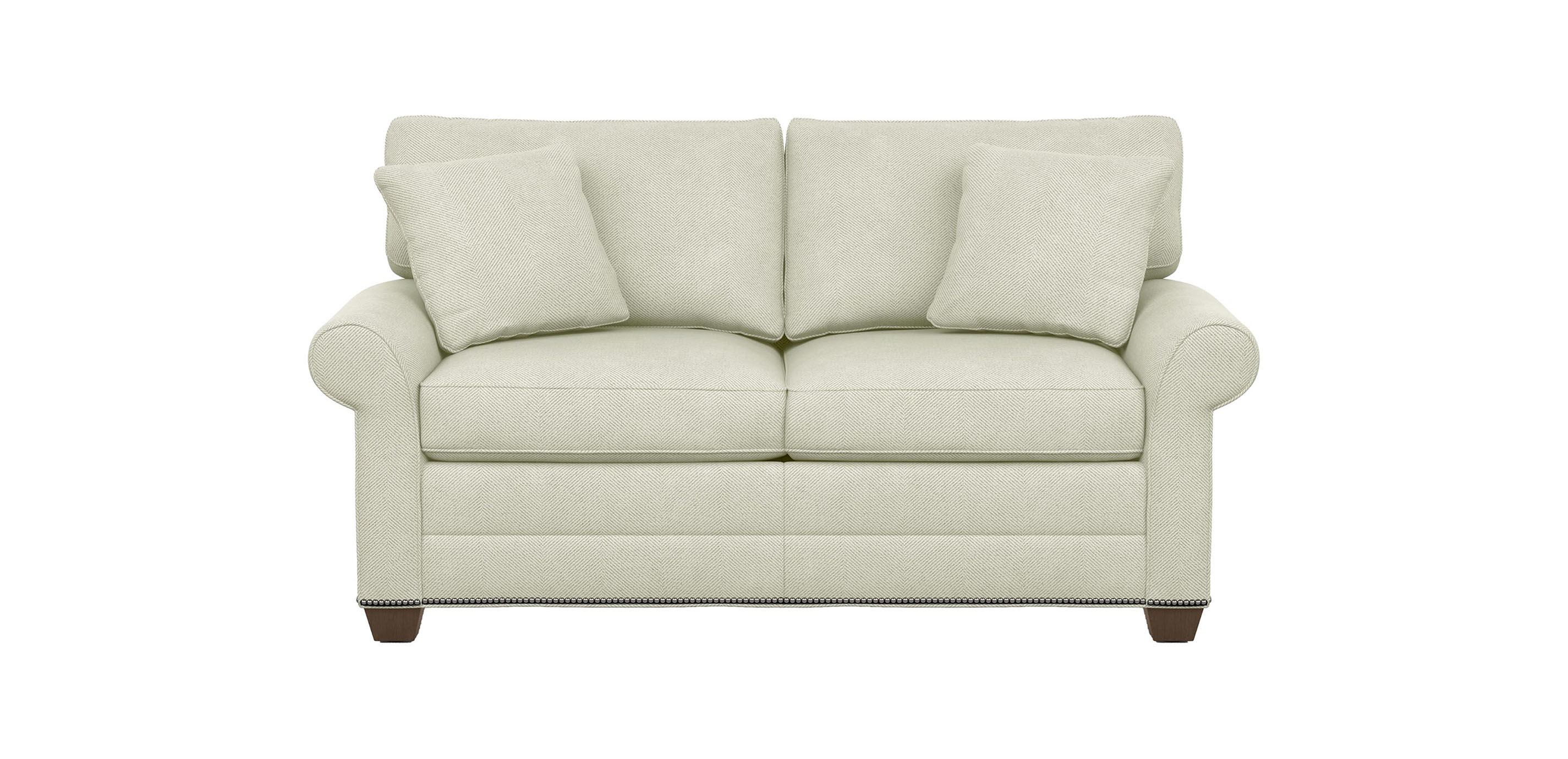Bennett Roll-Arm Two-Seat Sofa | Small Roll-Arm Sofa | Ethan Allen
