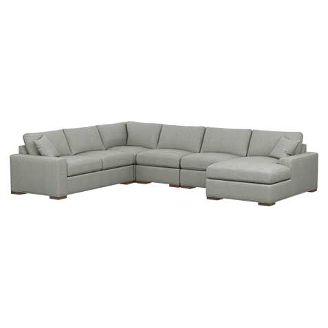 Conway Five-Piece Sectional with Chaise image