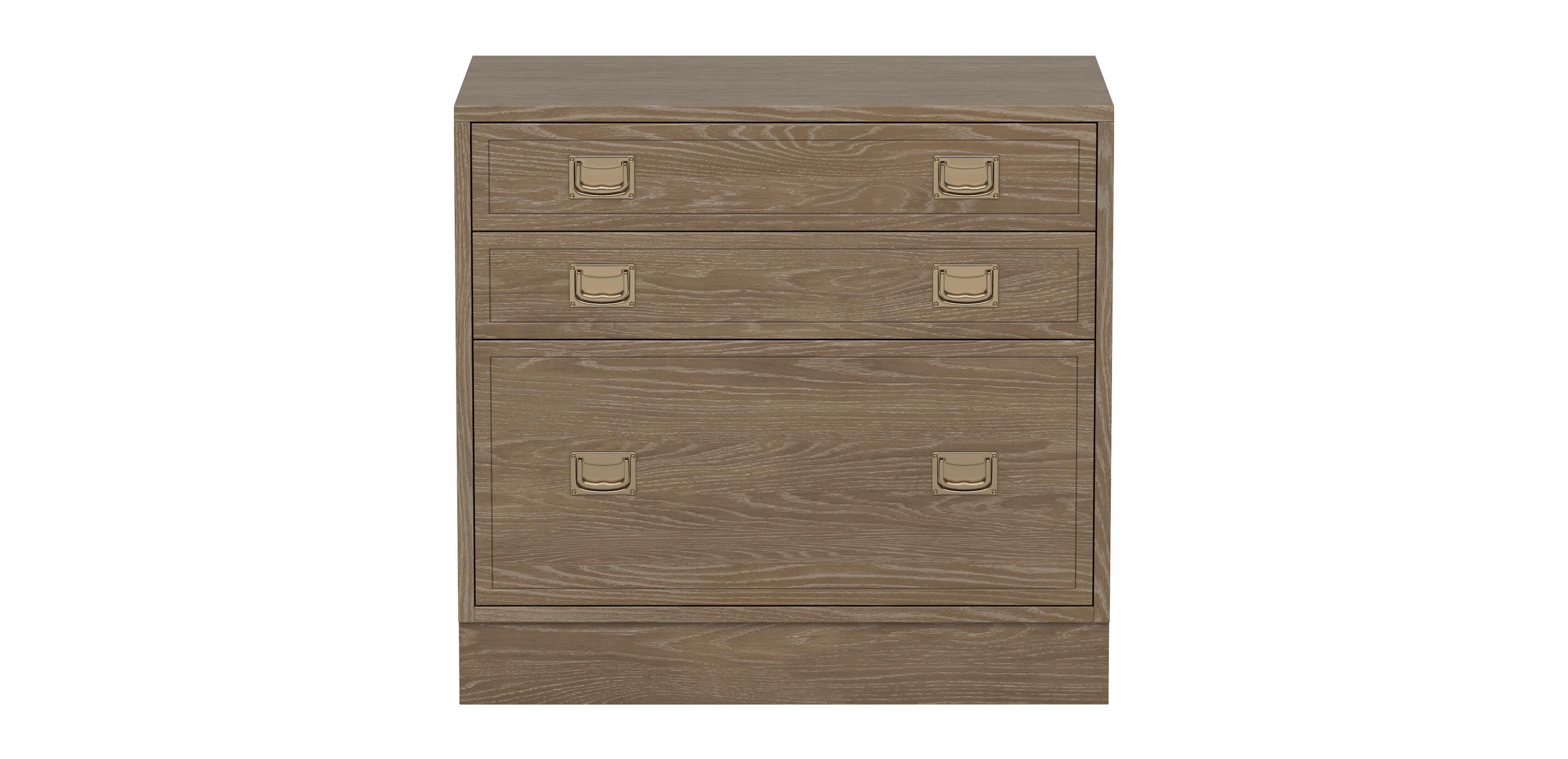Callum 30" Three-Drawer File Cabinet