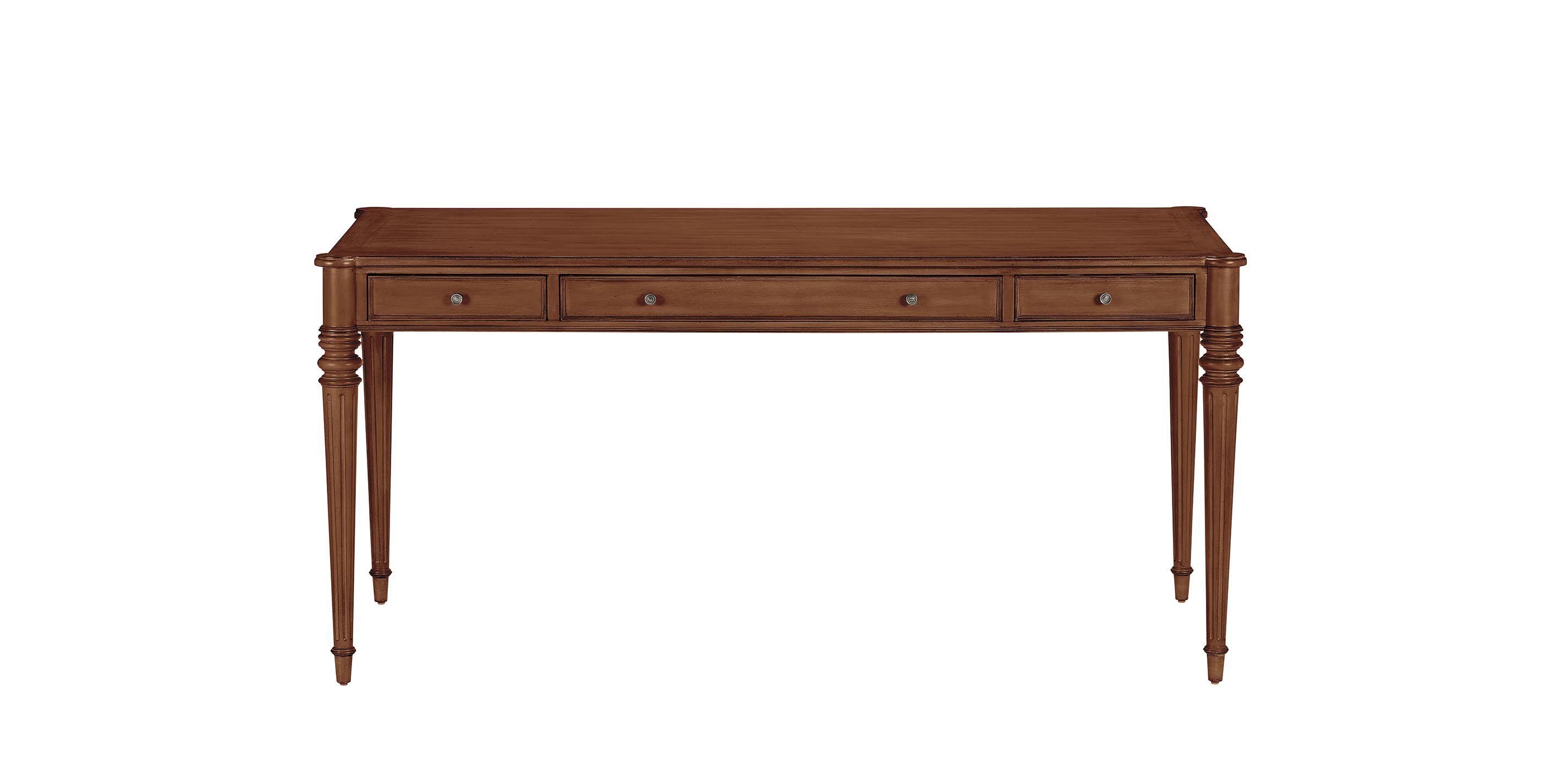 Custom Turret-Corner Home Office Desk