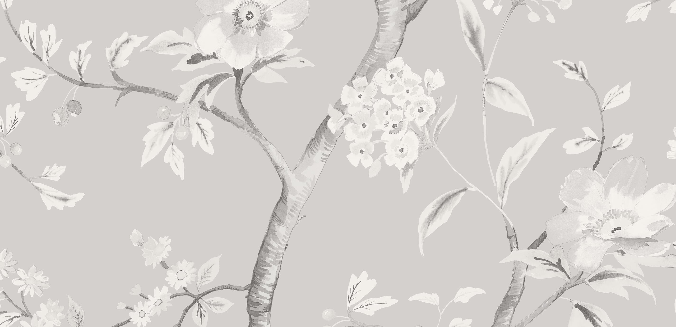 Jasmine Floral Wallpaper