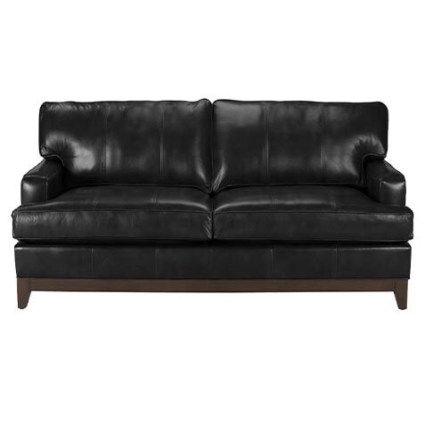 Arcata Leather Two-Seat Sofa image