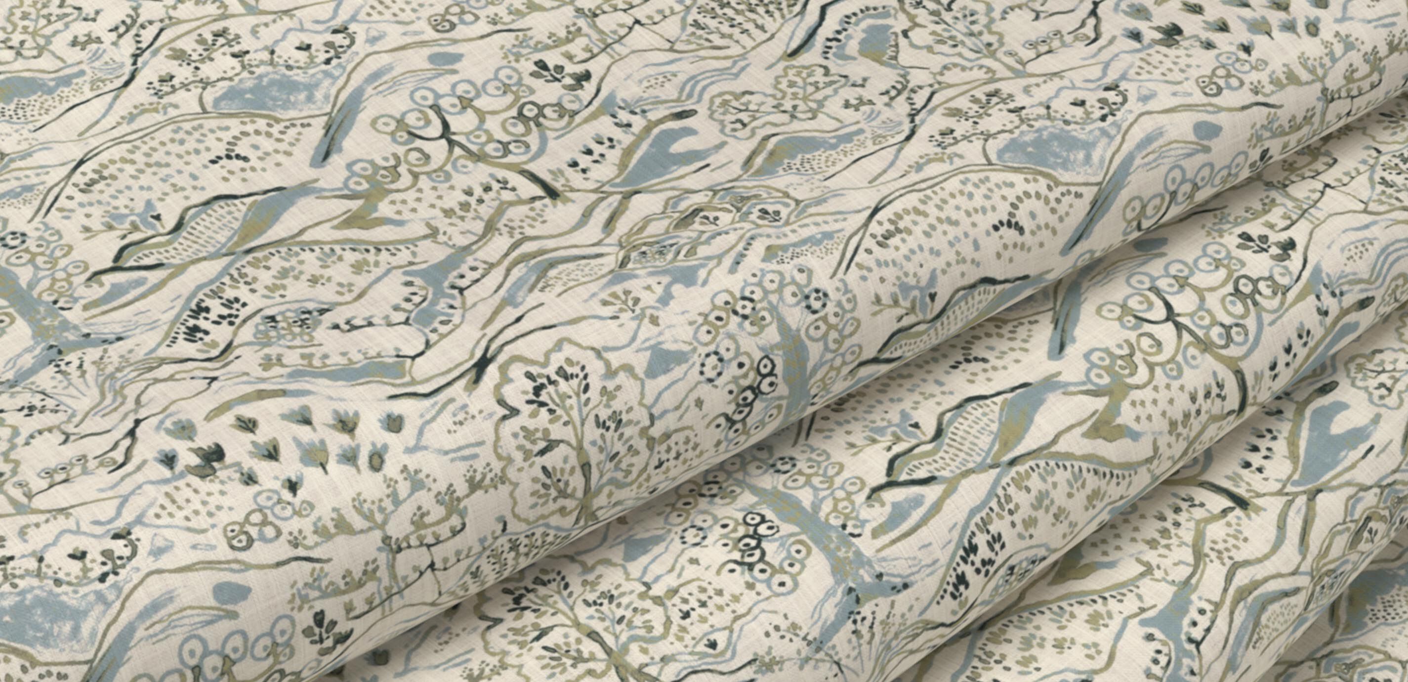 Idlewyld Seaglass Fabric By the Yard_1