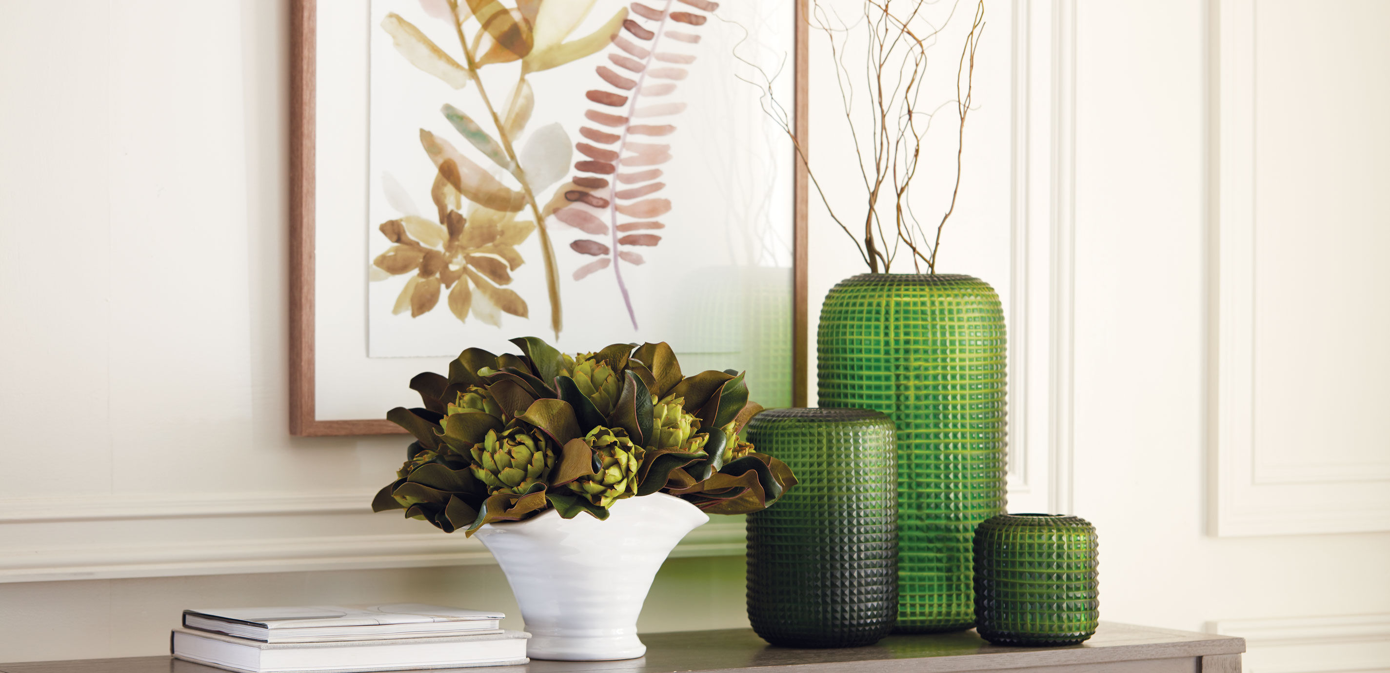 Large Lucira Emerald Vase_4