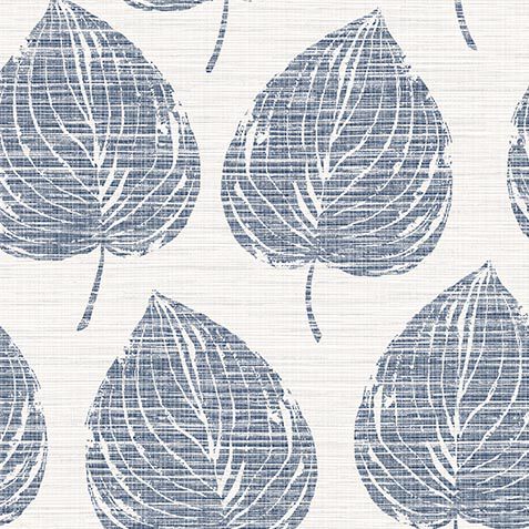 Fanning Leaf Textured Wallpaper image