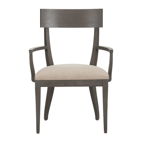 Klismos Oak Dining Armchair image
