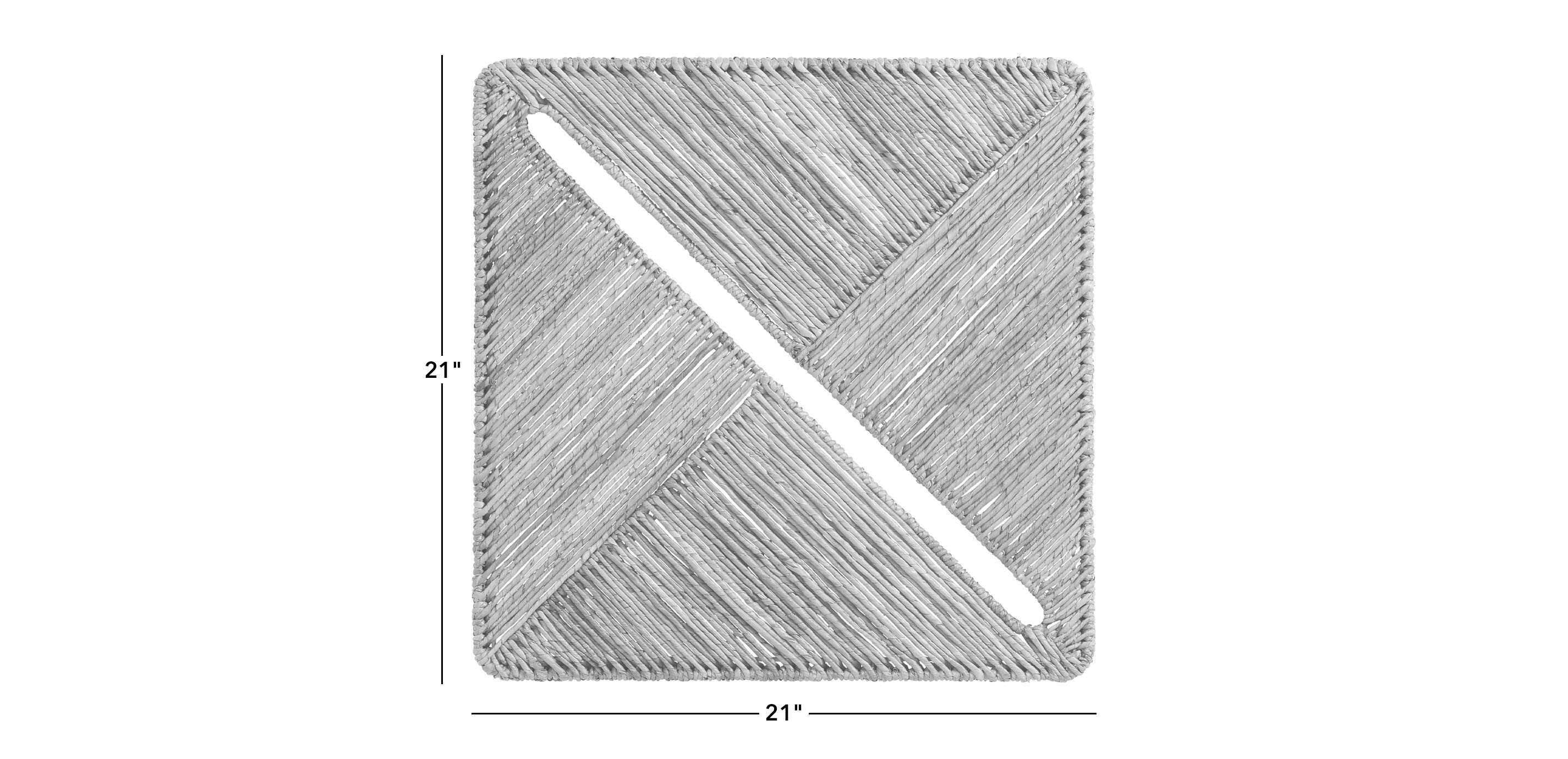 Nuala Seagrass Square Wall Panel_1