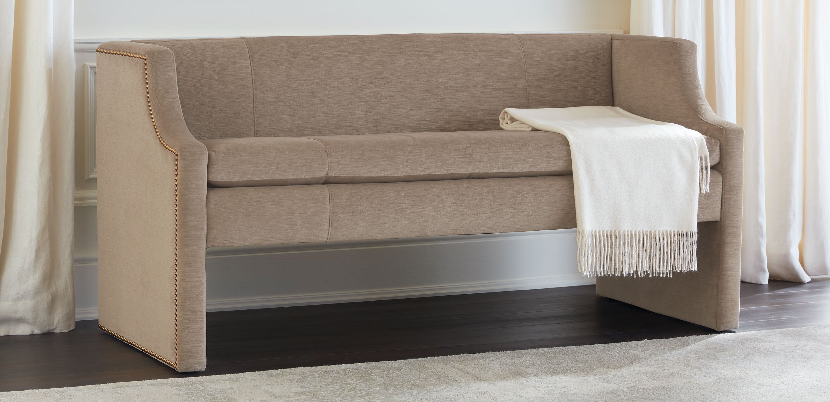 Samira Fully Upholstered Bench_4