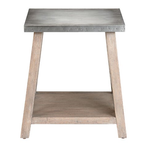 Bruckner Metal-Top End Table image