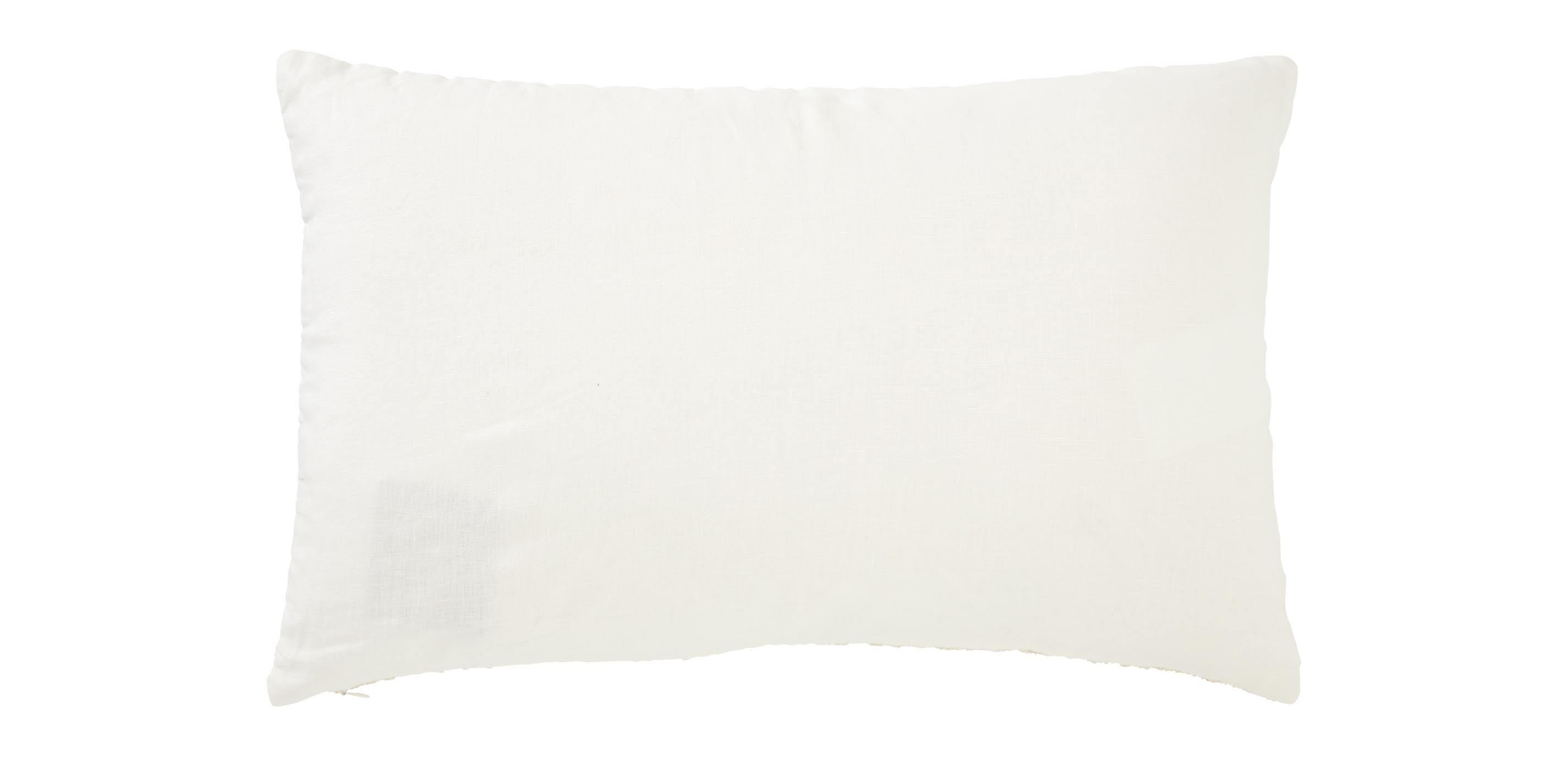 Corded Swirl 100% Linen Lumbar Pillow_1