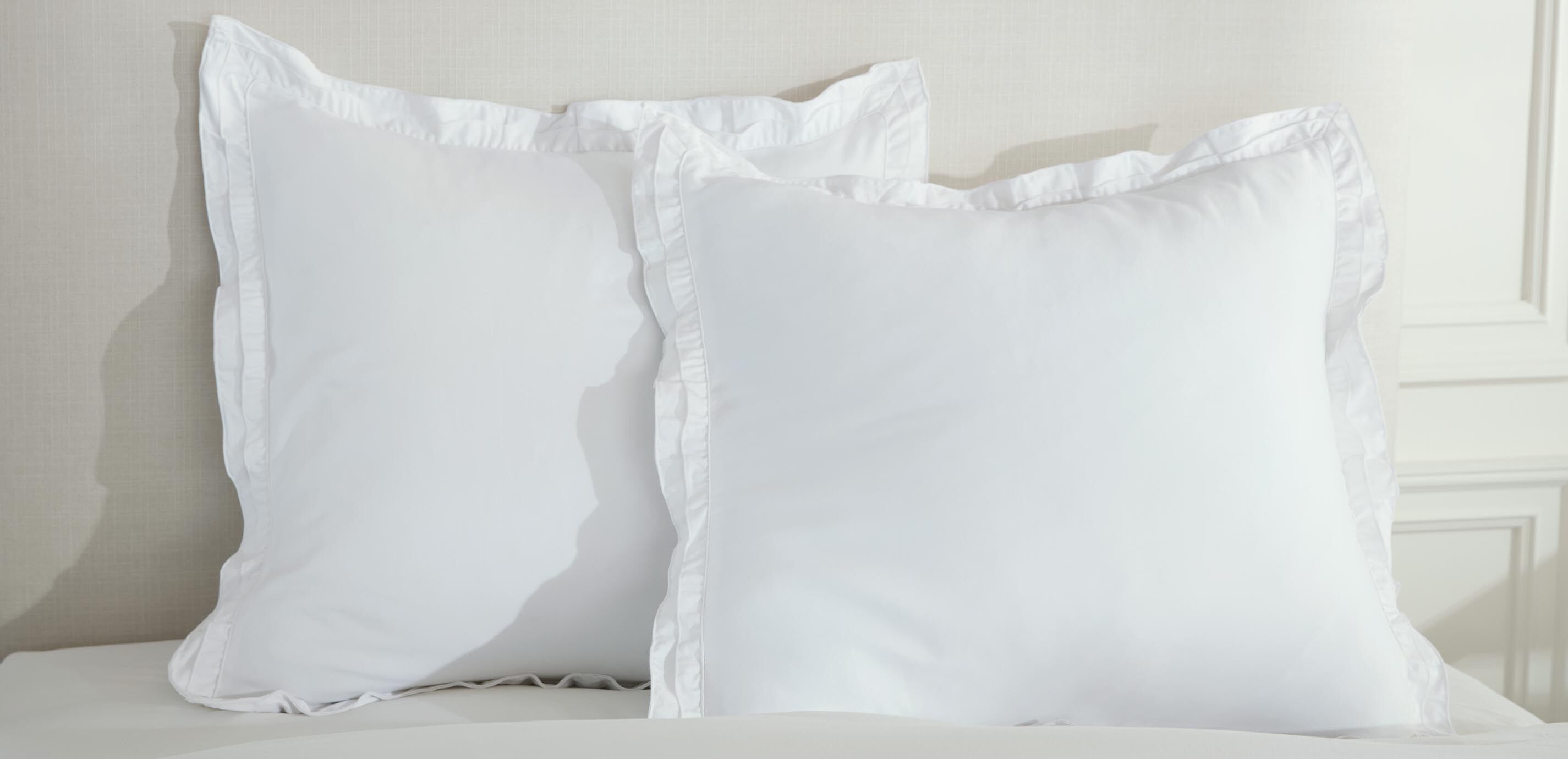 Ruffle Flange Euro Sham