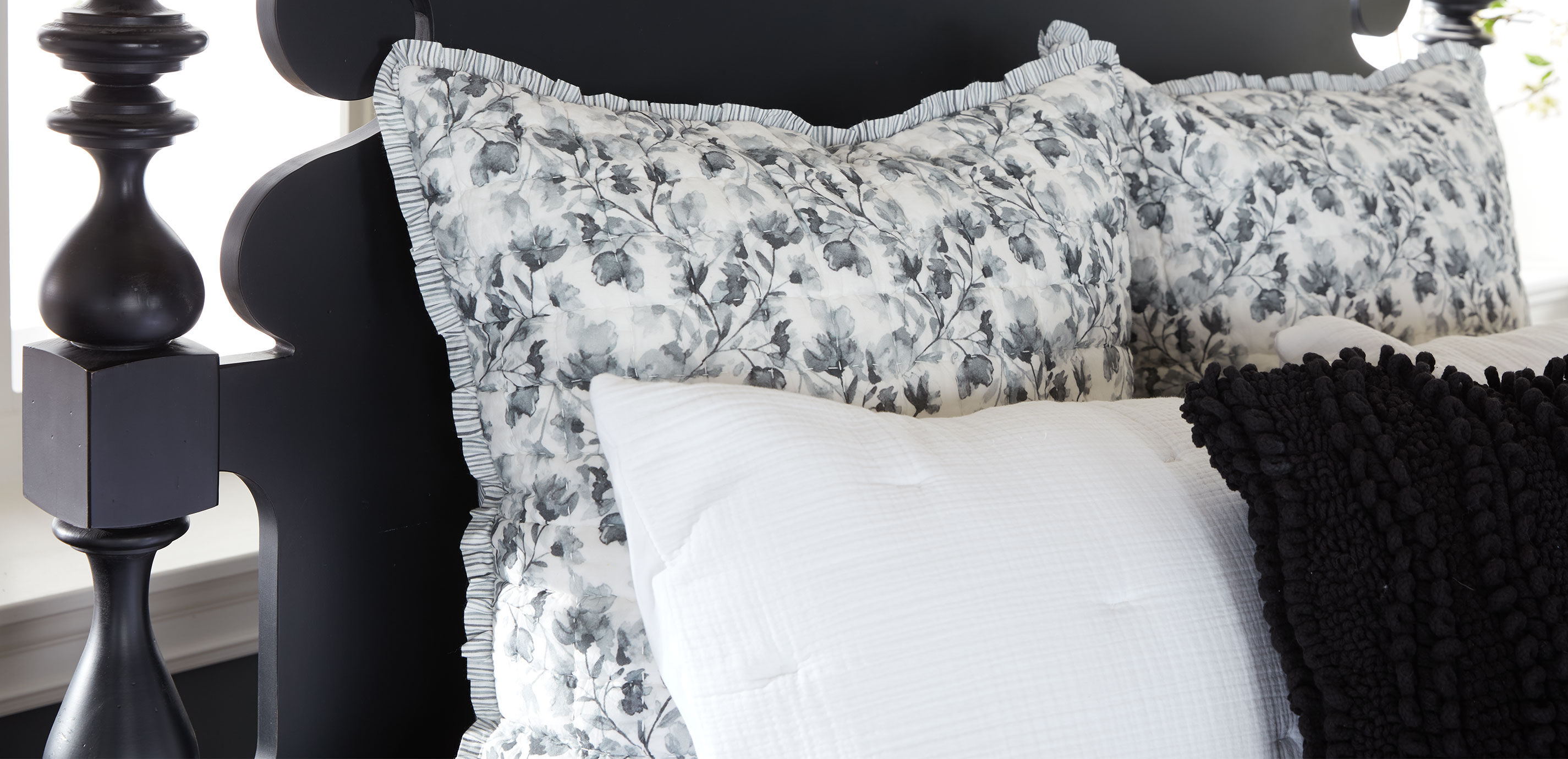 Watercolor Floral Euro Sham_4