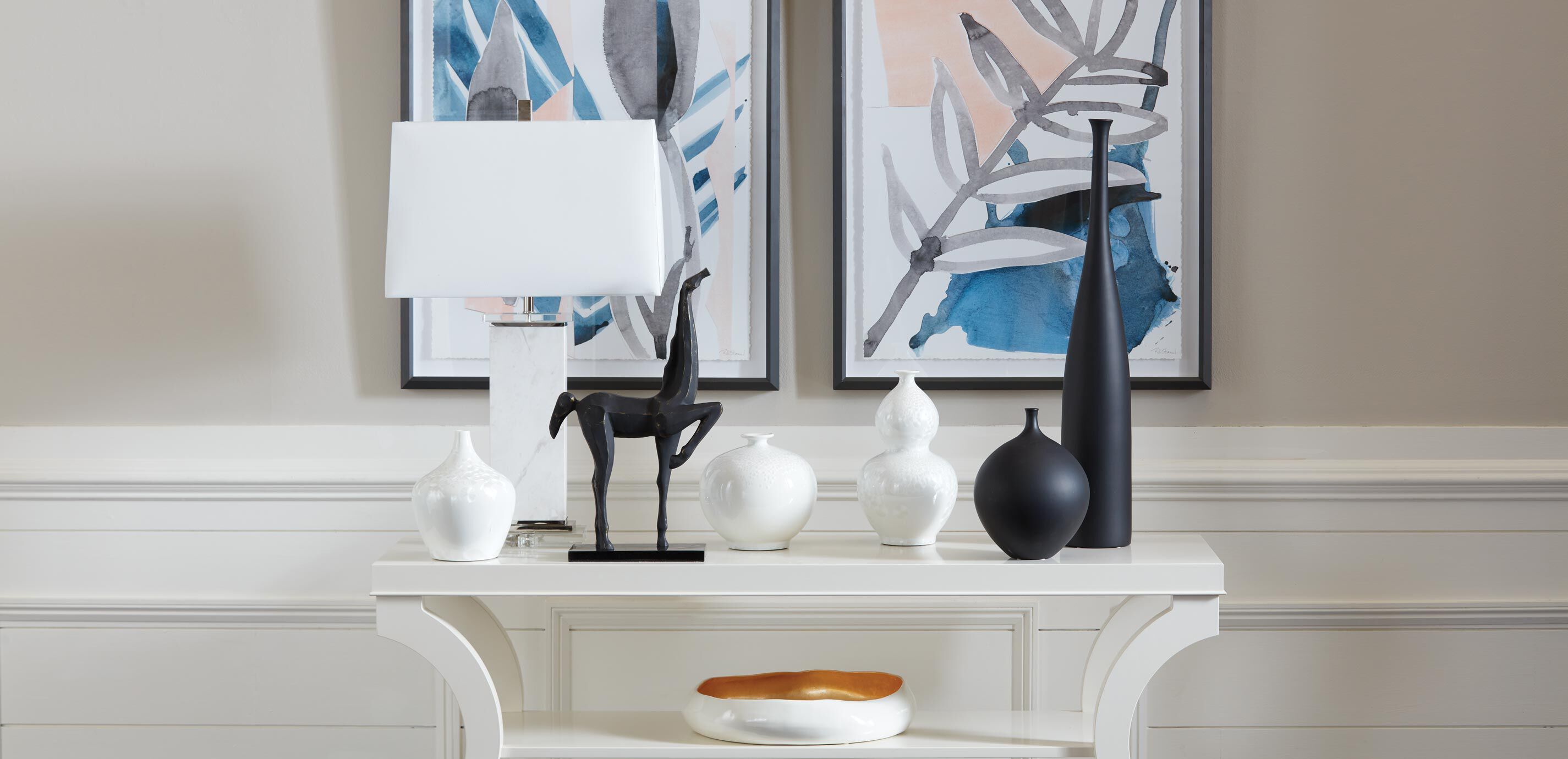 Cubist Black Horse_1