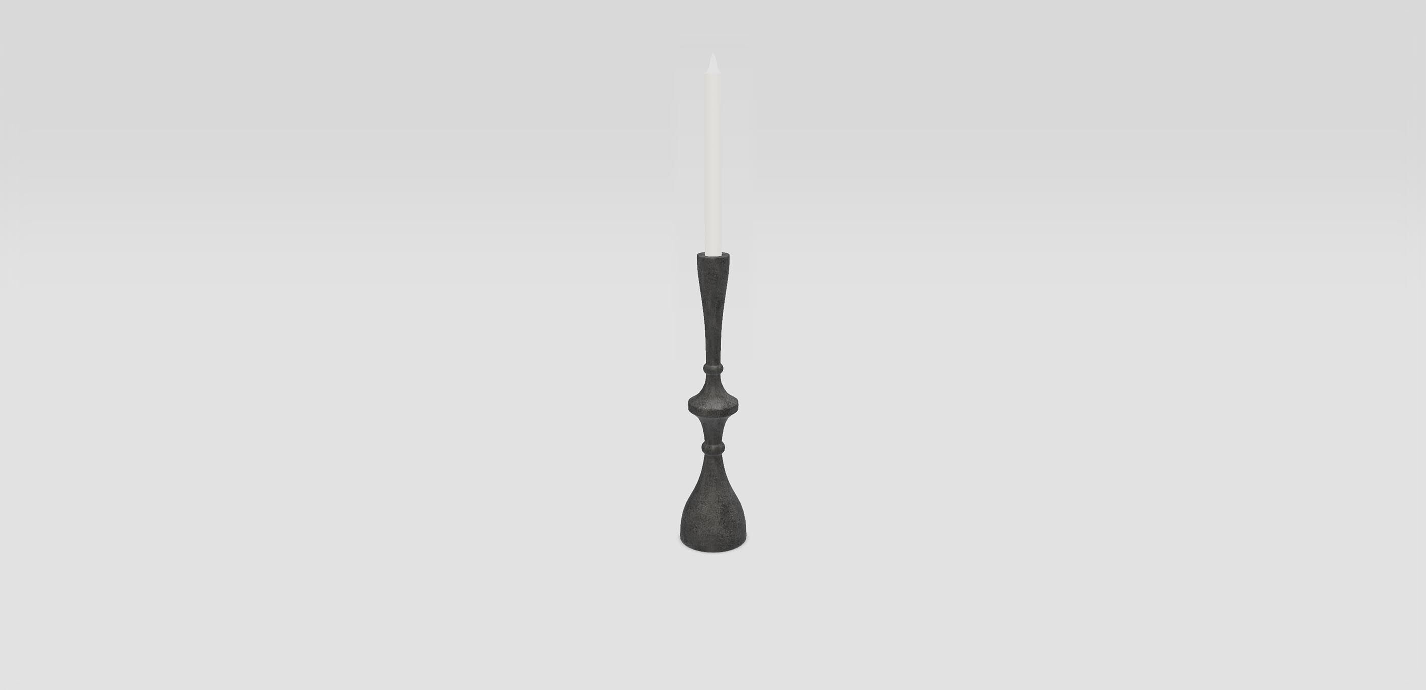 Waylan Cast Iron Candlestick 1