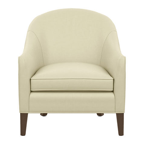 Grace Leather Stationary Chair image