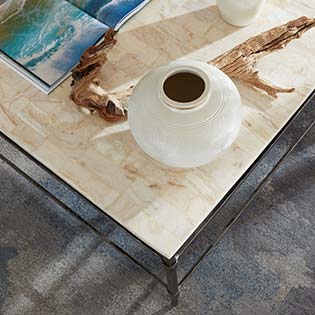 stone-top occasional tables