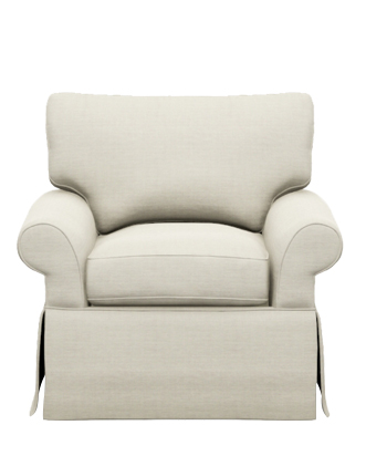 slipcovered Living Room Chairs