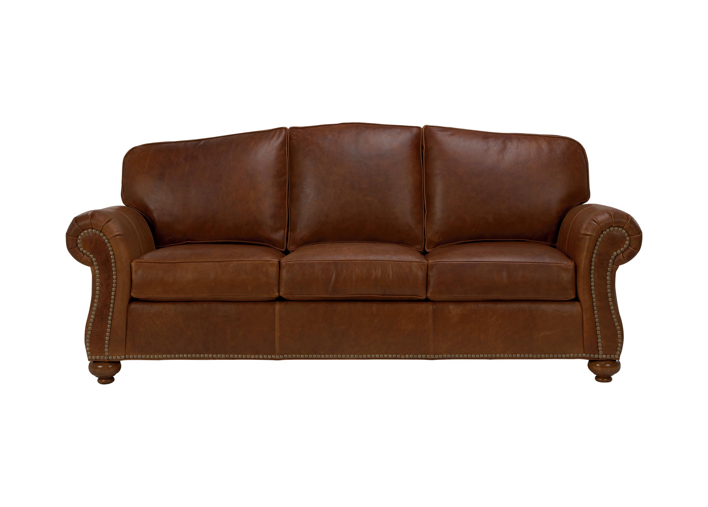 ethan allen leather sofa colors