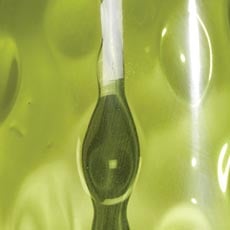 Green swatch Tino Glass Table Lamp