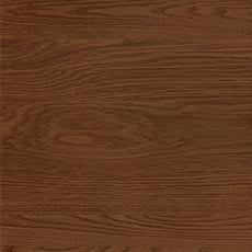 Brown Sugar with Vivid Brass (55B) : Medium brown stain, very light distressing, mid-sheen. Vivid Brass metal finish swatch Rory Buffet