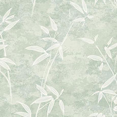 Green swatch Honshu Bamboo Wallpaper