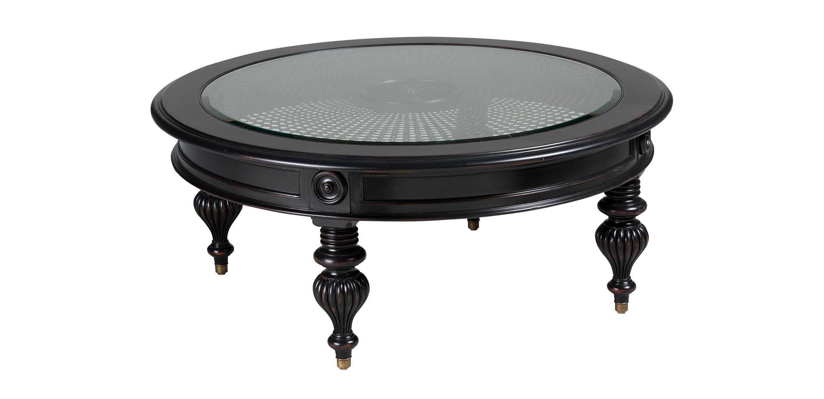 Maya Round Coffee Table | Coffee Tables | Ethan Allen