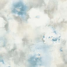 Blue swatch Percy Wallpaper