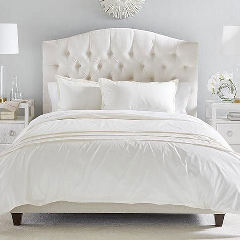 Pleated Percale Duvet Cover Product Thumbnail