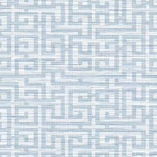 Blue swatch Wamego Textured Wallpaper