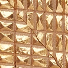 Gold swatch Elena Wall Mirror