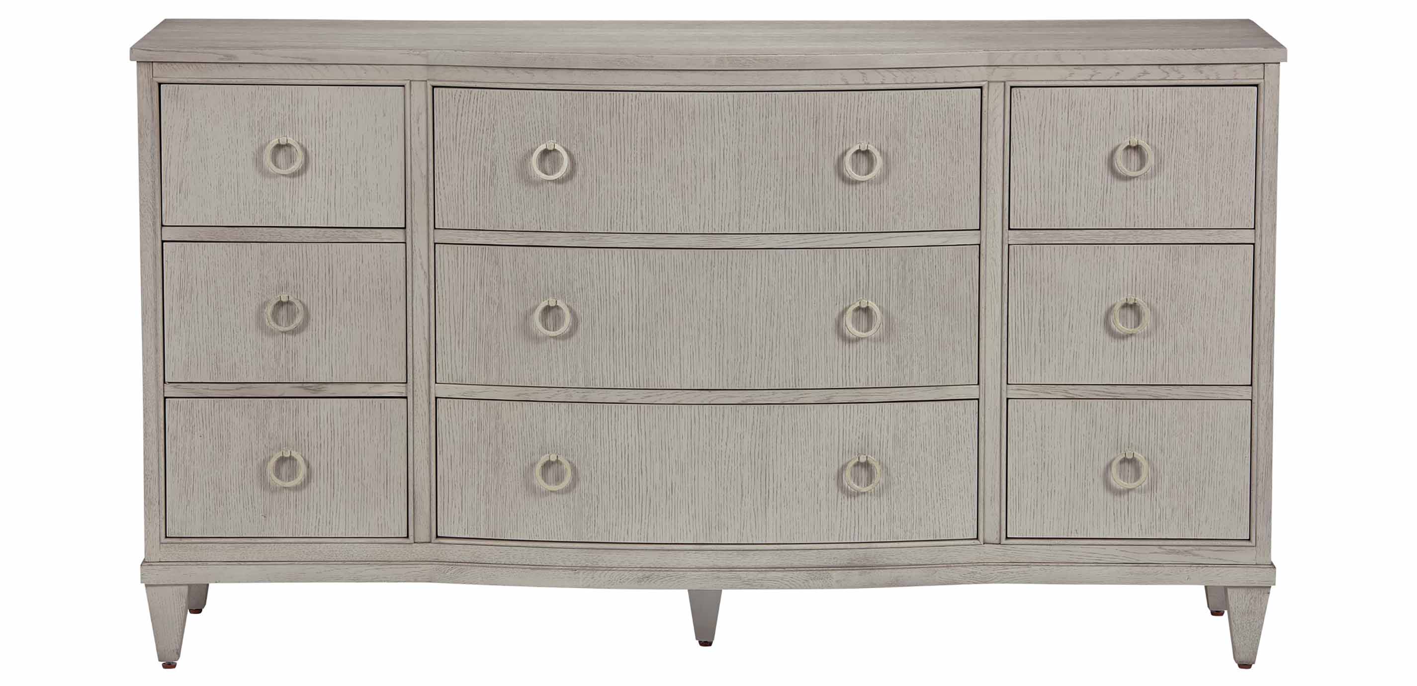 Heston Oak Dresser Oak NineDrawer Dresser Ethan Allen