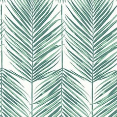 Blue/White swatch Beach Days Wallpaper