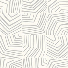 Gray swatch Etten Maze Wallpaper