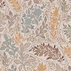 Josie Honey (31746): transitional printed Floral, Botanical swatch Josie Sorbet Fabric By the Yard