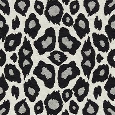 Gray swatch Recycled Cotton Cheetah Throw
