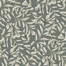 Silver swatch Chapin Floral Wallpaper