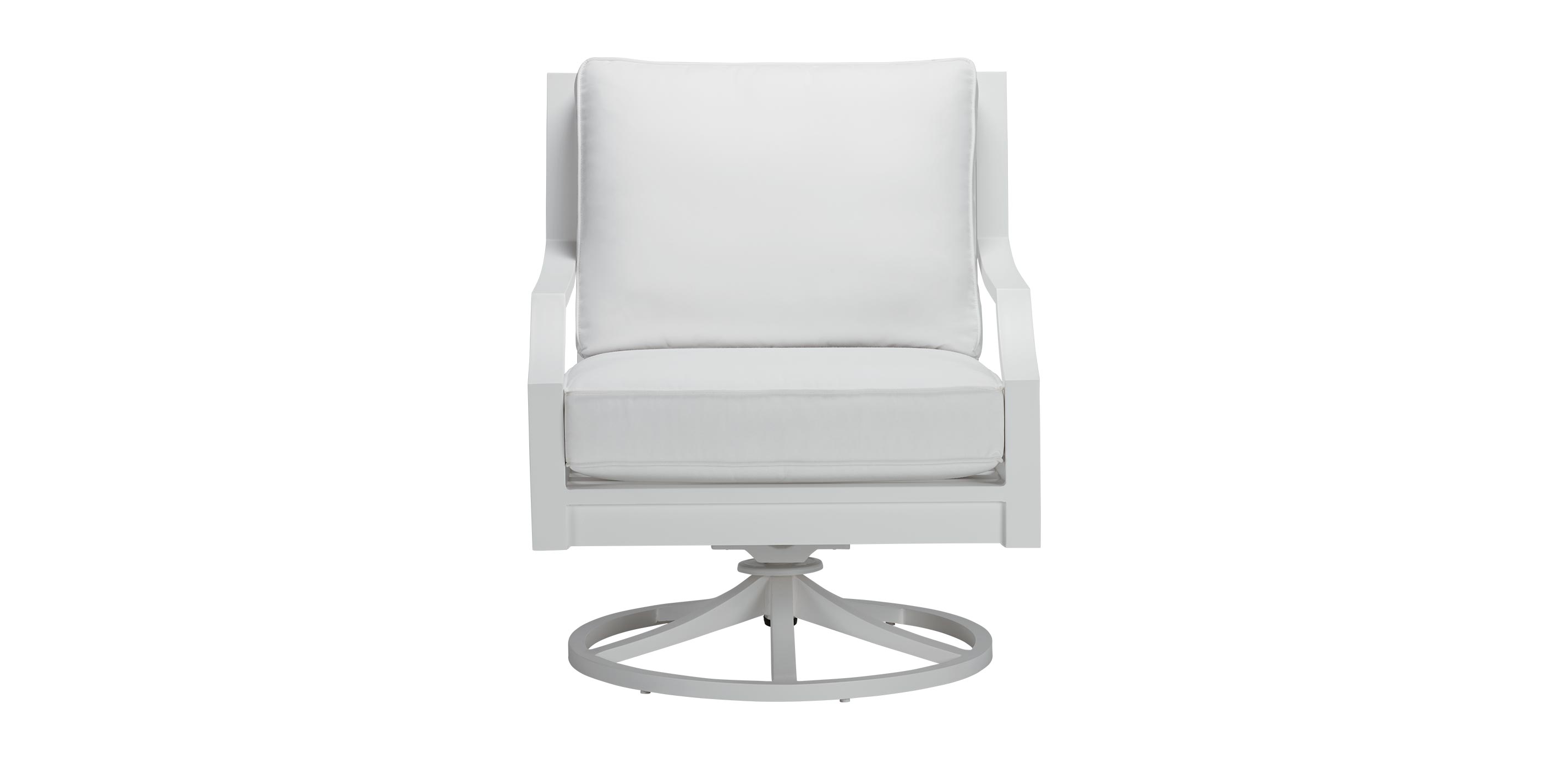 Nod Hill Quick Ship Aluminum Outdoor SpringBase Motion Chair Ethan Allen