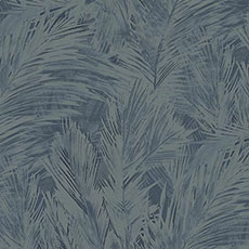 Blue swatch Dune Days Wallpaper