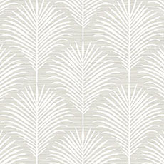 Taupe swatch Leafy Wallpaper