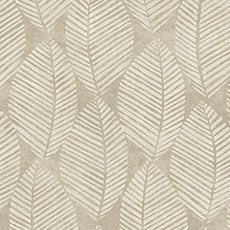 Taupe swatch Yvette Leaf Wallpaper