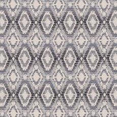 Prago Mineral (49180): ikat woven coordinate swatch Prago Linen Fabric