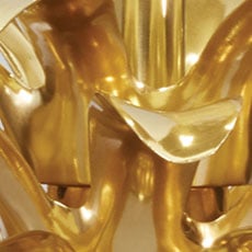 Polished Brass swatch Pineapple Table Lamp