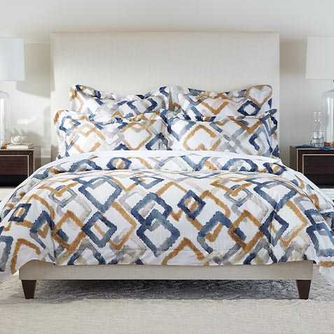 Geo Multi Duvet Cover and Shams Set Product Thumbnail